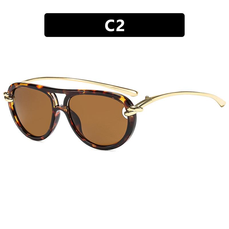 Ins Popular Fashion Sunglasses Women Brand Designer Luxury Sun Glasses Sex Vintage Oversized Sunglasses Female