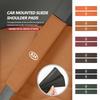 AABJN1 For KIA Suede Car Seat Safety Belt Shoulder Protection Mat Badge Accessories Cerato Proceed Venga Stonic Picanto Sorento Stinger