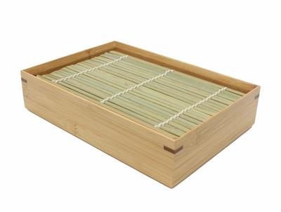 Banyo Made In Japan Bamboo Noodle Plate, Long, Rectangular