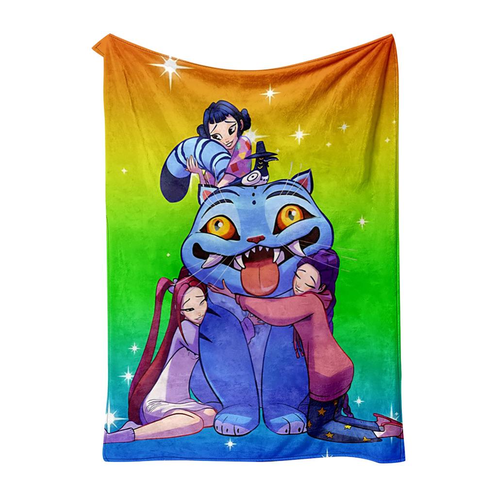 Star Blanket, Blanket, Plush Blanket, Flannel Blanket, Different Sizes.