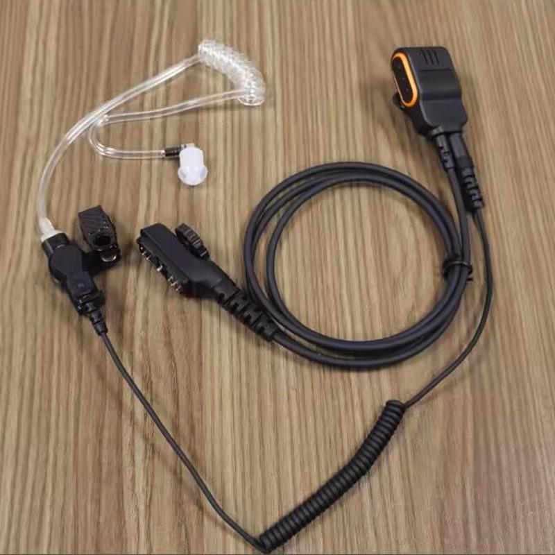 

PD-Series Walkie-Talkie Air Tube Earpiece Headset Other