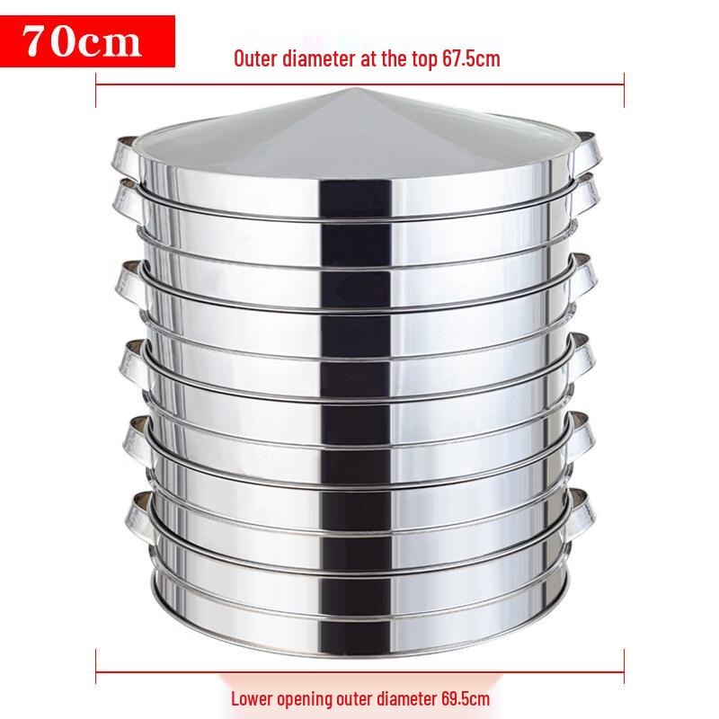 Large 5-Tier Stainless Steel Steamer Pot