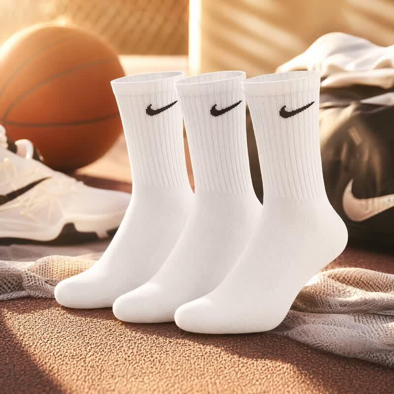 Nike Men's Mid-Crew Sports Socks (3-Pair Pack)