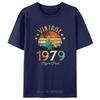 New Arrival Vintage 1979 Original Parts TShirt 45 Years Old 45th Birthday Gift Graphic Tshirt Retro Cotton Men T Shirt