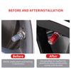 SVLHP1 4pcs Car Valve Caps Tyre Nozzle Dust Protection Cover Wheel Case For Volkswagen VW Golf 4 6 7 GTI Tiguan Passat B5 B6 MK6 Polo