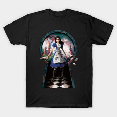 Alice Madness Returns T Shirt Suitable for All Seasons Oversized Unisex Personality Clothes Hot Product Classic Streetwear Tees