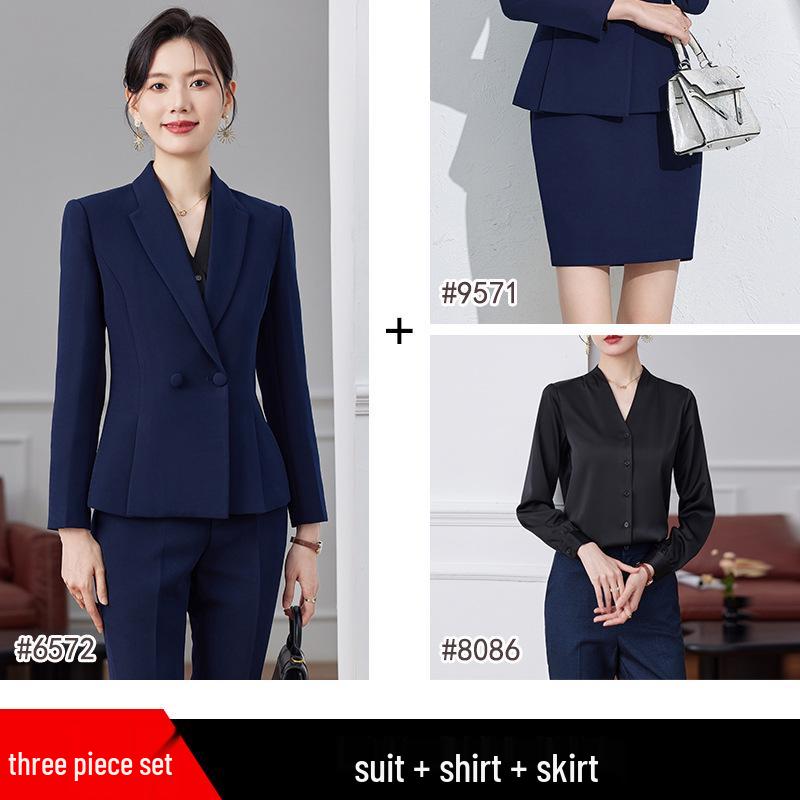 Women's Professional Blazer for Spring/Autumn 2024: Managerial Interview & Business Commute Wear