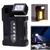 MultiFunction Portable Work Light EDC Flashlight With Charging Cable Portable Pocket Mini Light Double Light For Outdoor Camping