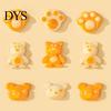 Easy to Clean Baking Molds Silicone Baby Popsicle Mold, with 6 Grids, Cartoon Shape Pastry DIY Chocolate And Pudding Tool, Flexible Non-stick Reusable