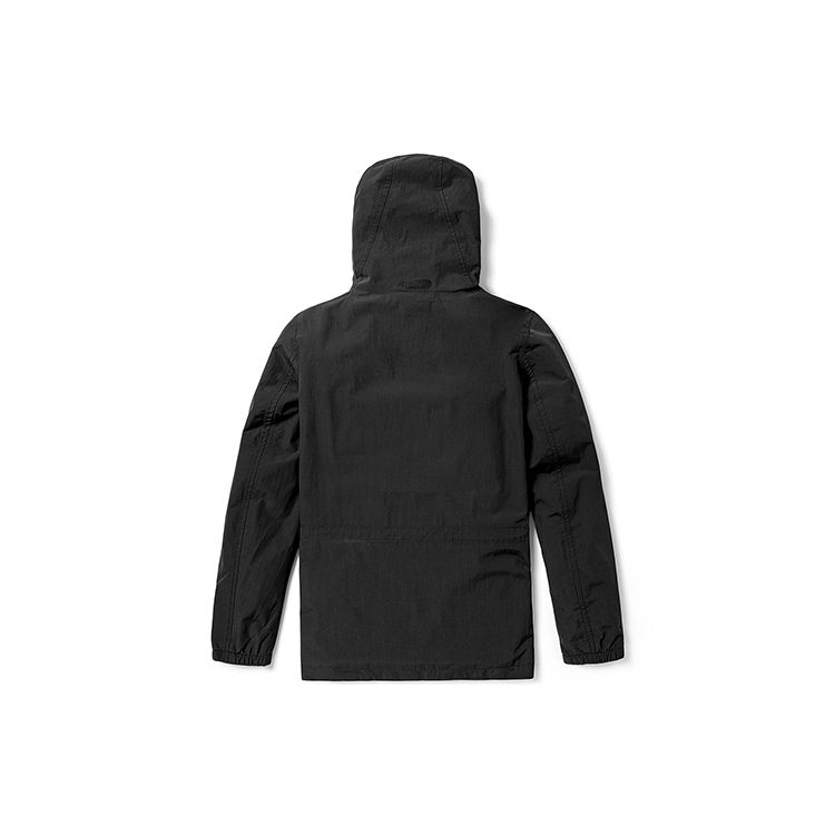 Timberland Outdoor Solid Color Hooded Jacket Women Jackets Black A5WSH-001