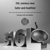 ASD Oil Control Non-stick 3-Ply Steel Wok