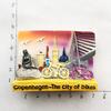 Denmark Travelling Fridge Magnets Home Decor Denmark Tourism Souvenirs Fridge Stickers Message Board Magnetic Stickers Gifts
