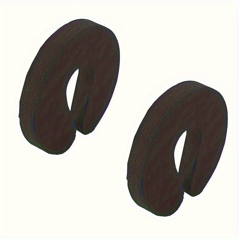 2pcs Soft-Touch Anti-Pinch Washing Machine Ventilation Bracket Set | Plastic Door Stopper, No Battery Required