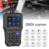 2.8in Color Screen Code Reader OBD2 Scanner Battery Tester Auto Diagnostic Scan Tool with Freeze Frame Readiness