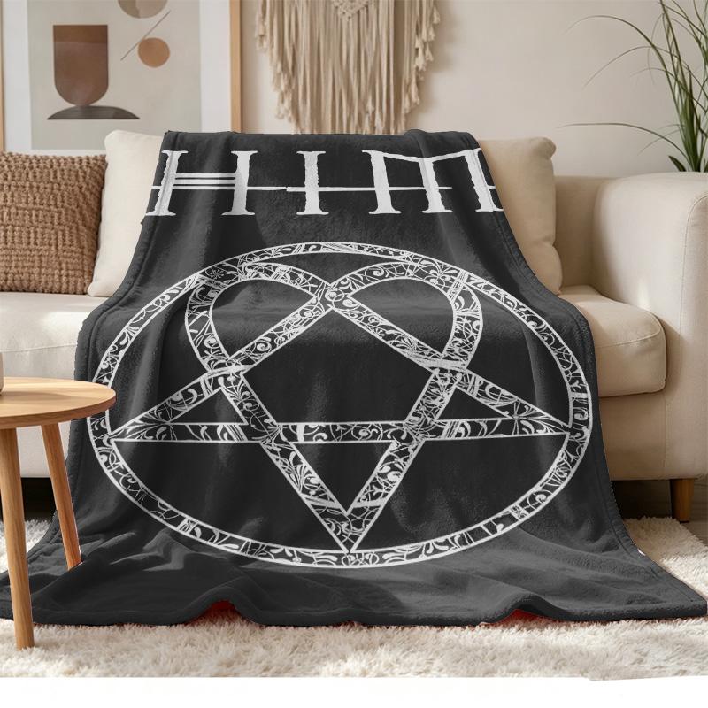 Him Soft and Comfortable Flannel Suitable for Sofas Living Rooms Outdoor Camping Travel and Also Makes a Great Anniversary Gif