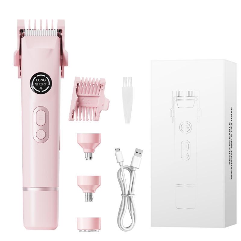 Women s Double-Headed Shaver and Epilator - Waterproof for Wet/Dry Use розовый