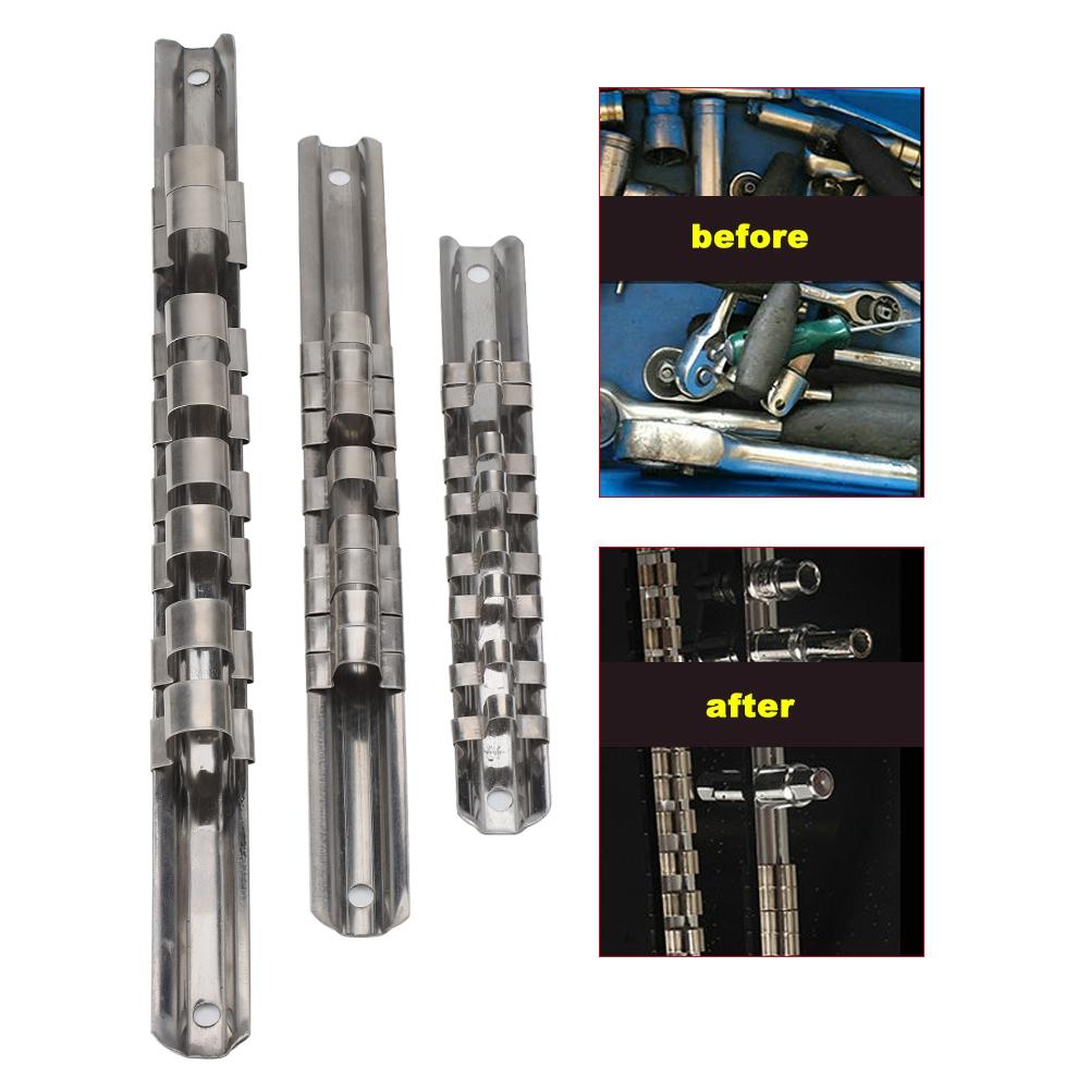 Socket  , Socket Set for 1Celsius4 Inch, 3Celsius8 Inch, 1Celsius2 Inch Sockets with Stable Structure for Workshop