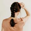 1Set Metal Hair Band U-shaped Ponytail Holder Creative Hair Ties  for Women