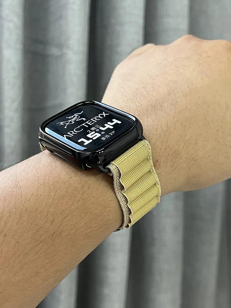 Alpine Loop For Apple Watch Band ultra 2 49mm Series 10 9 8 7 6 SE 5 4 46mm 42mm 40-44mm 45mm 41mm G-hook sport strap iwatch 10