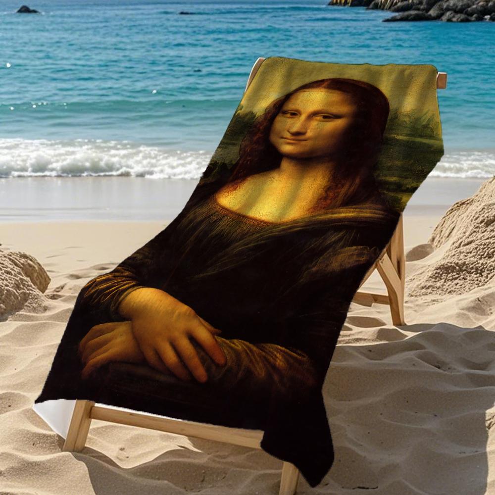 Brilliant L-Leonardo da VinciS Towel Five-Star Hotel Quality Eco-Friendly Ultra Soft Thick Towels & Beach Towels