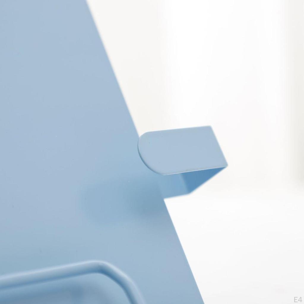 Buchständer, verstellbare Halterung und Büroklammern, Lesepult, tragbar, stabil, leicht