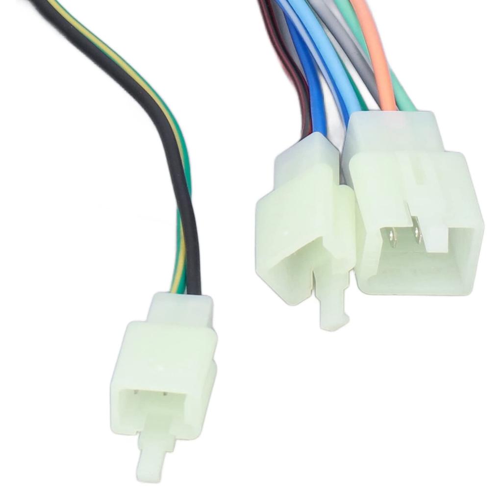 Motorcycle Handlebar Switch, Akozon 2pcs 22mm Left and Right Motorcycle Drum Brake Handlebar Switch Waterproof Horn Switch Turn Signal Switch