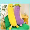 Vegetable Cartoon Pillow Banana Eggplant Plush Body Pillow For Girls And Boys