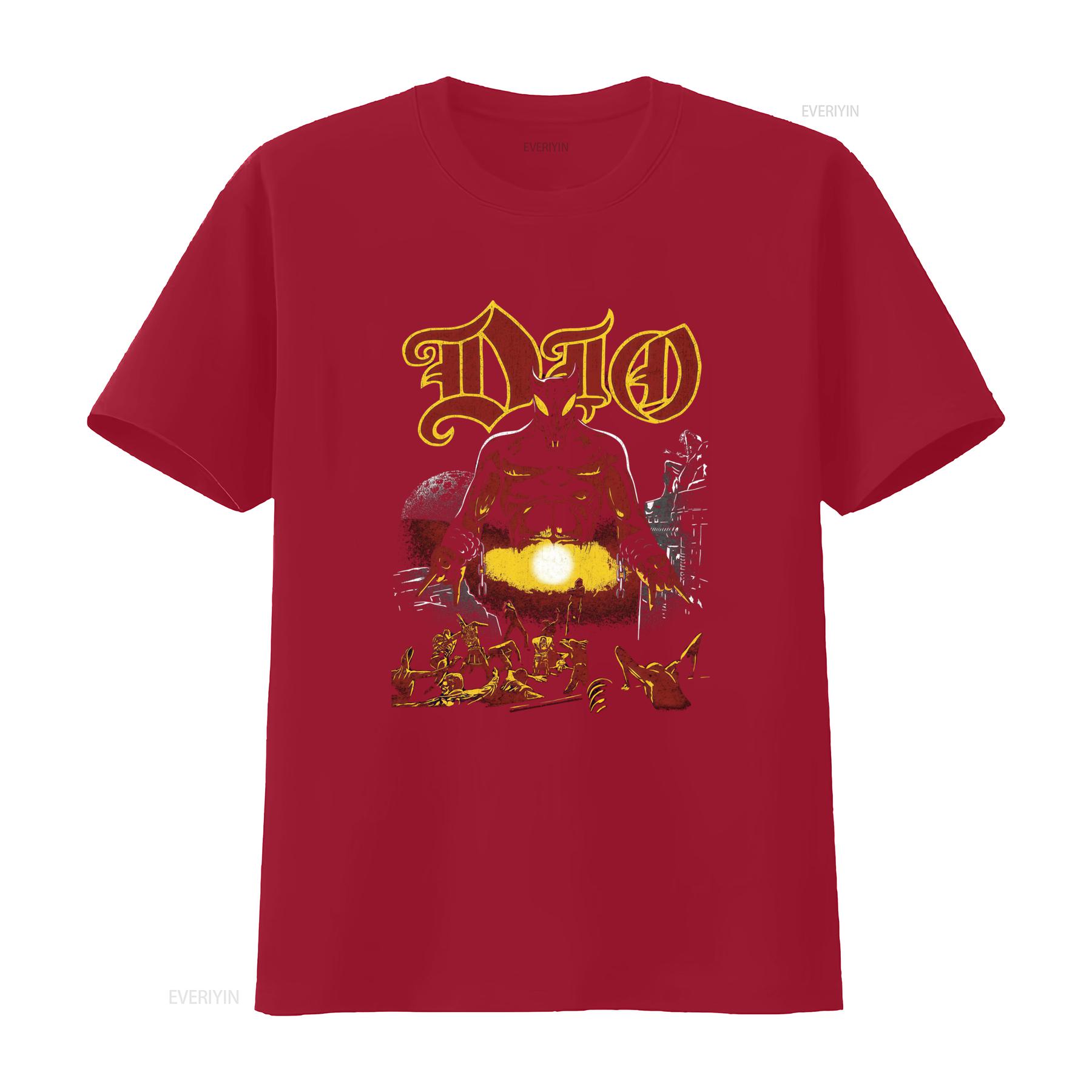 DIO Band LAST IN LINE 2 Album Cover T Shirt XXL 2X New Rock Music Merch Holy Diver Magica Highways Design vintage Washed S