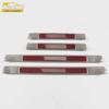 Tiggo 3X Door Sill & Bumper Strips: Stainless Steel Anti-Scratch Welcome Pedals