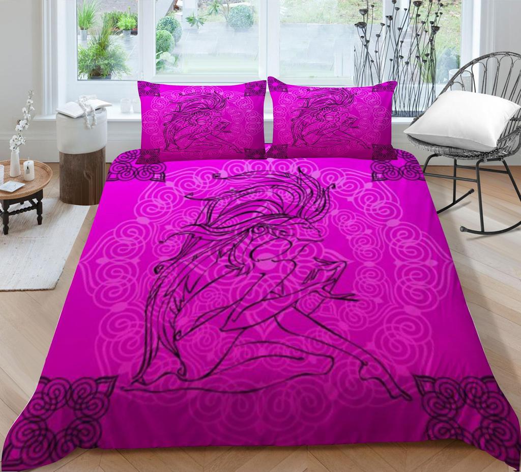 Boho Duvet Cover Set Bedding Set Cover Boho Style Boho Home Bedding Set Man Woman Single Double Size Bed Clothes