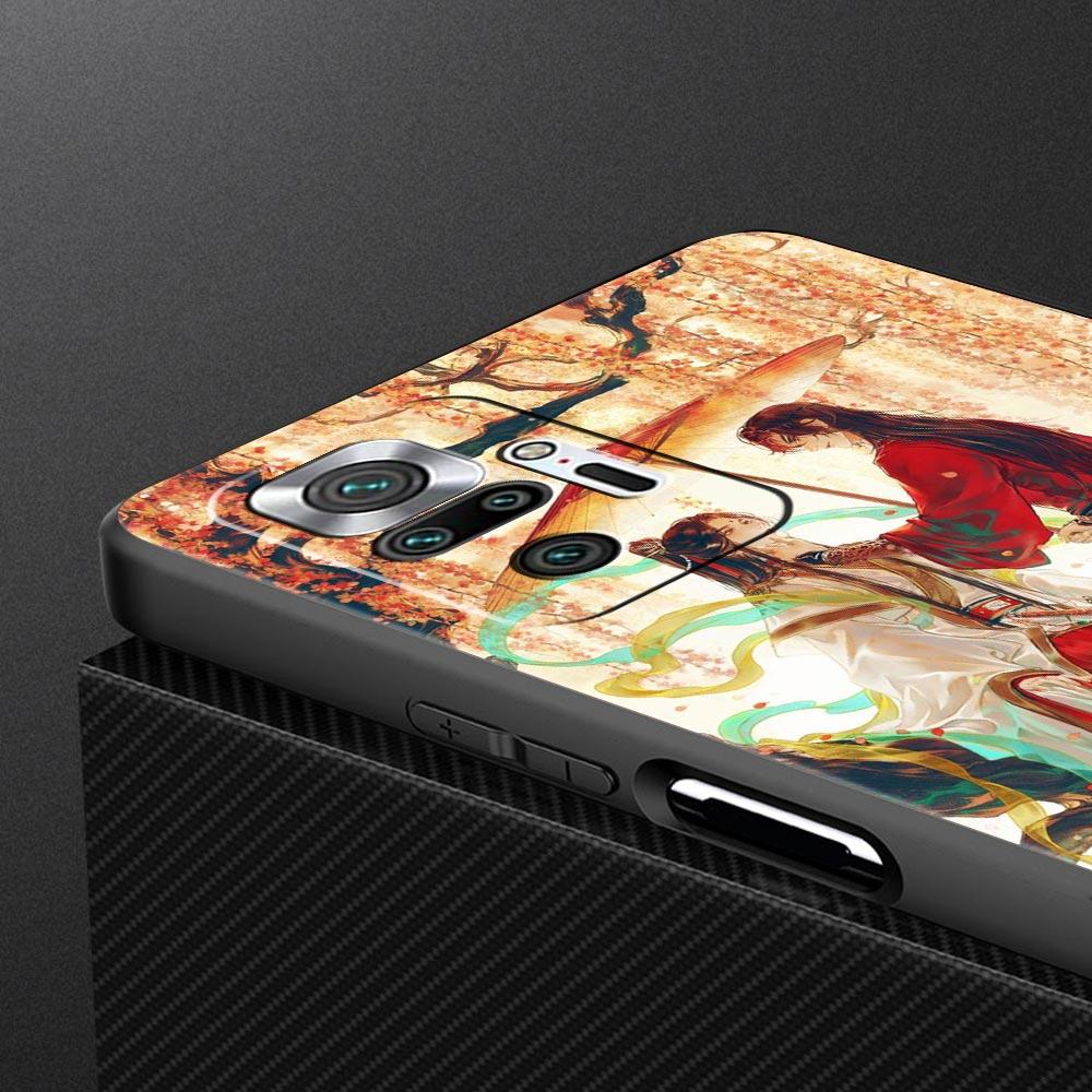 Phone Case Cover for Redmi 14C 10C Note 15 14 13 12 10 11 Pro Plus K40 5G Soft TPU Shockproof Fundas Heaven Official’s Blessing