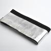 Insulated Hose Cover Wrap Wire Tubing Replacement Black+Silver Practical