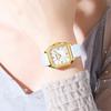 CURREN Fashion Square Women Watches Casual Silicone Strap Quartz Watch for Girls Clock Reloj Mujer With Box