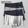 LANGSHA Men's Underwear, 80S Pure Cotton Silk Antibacterial Crotch, Plus Size, 200 Jin Loose Fit, Boxer Briefs