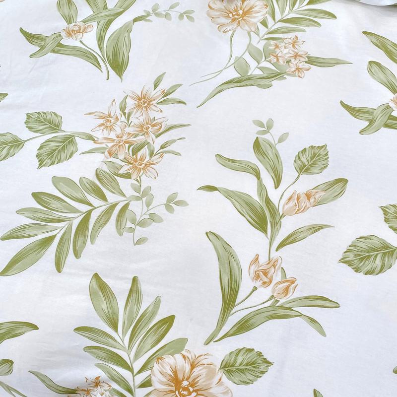 100% Cotton Customizable Flowers Design Bedding Pillowcase, Adult Bedroom Home Decor, Custom Size Cushion Cover 51x76cm 1Pcs