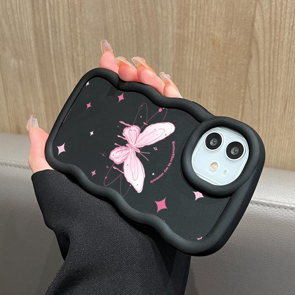 Big Wave Edge Miękki silikonowy materiał Macaron Etui na telefon Odporne na wstrząsy Ochronne gumowe etui na iPhone'a Samsunga Huawei Honor Xiaomi Redmi OnePlus Moto