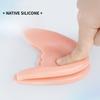 1/2Pairs Toe Protection Forefoot Pads Silicone Insoles Comfortable Shoe Pads Pain Relief Silicone Non-slip Shoe Insole for Women