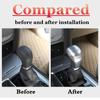 For Toyota Land Cruiser Prado 150 2018   ABS Car Variable Speed Gear Shift Knob Cover Decoration Styling Accessories