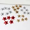 5 Packs Star Patches Iron On Patches Star Appliques Craft Supplies for Christmas Wedding Decoration Scrapbooking