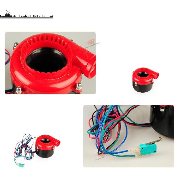 Racing Universal Electronic Turbo Car Fake Dump Valve Electronic Turbo Blow Off Valve Blow Off Analog Sound BOV