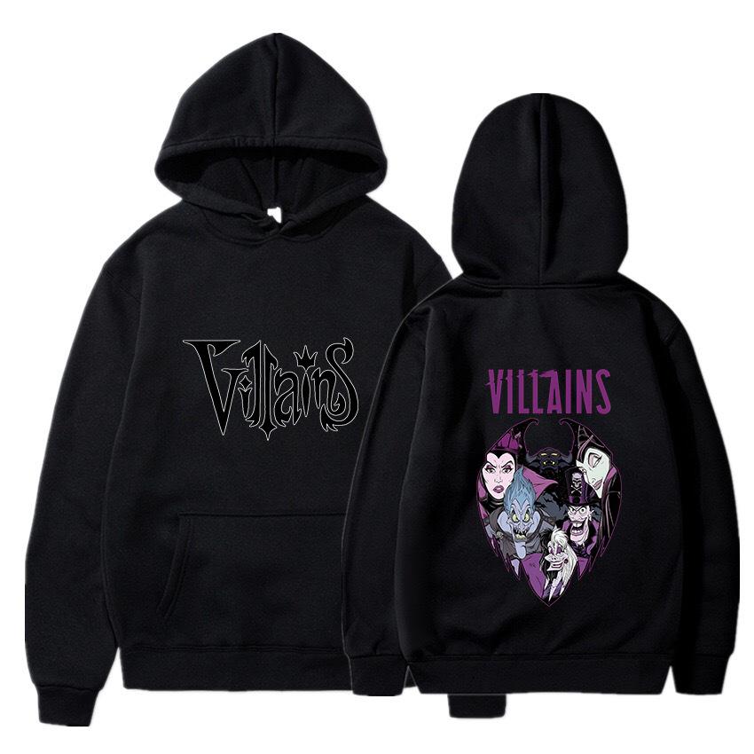 Villains Hoodie Sweatshirts Men Women Fashion Casual  Autumn Winter Fleece Streetwear Tops