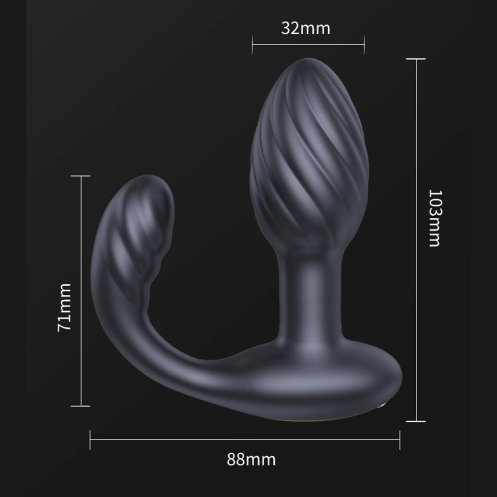 Adult Goods Anal Plug Prostate Massager G Spot Clitoris Stimulation 4 In 1 Vibrator Wireless Control Sex Toy for Women Men