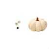Pumpkin Sculpture Pillow Ornament Collectible Artwork Decorative Statue for Desk Sofa Bed Cabinet