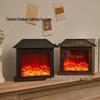 LED Simulated Fireplace Lamp for Christmas/Halloween Room Decoration