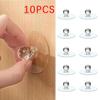 1pc Transparent Drawer Suction Cups Handle Multi Functional Storage Adhesive Hook Wardrobe Adhesive Suction Cup Home Accessories