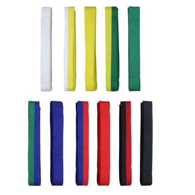 Uniform Udo Jiu Jitsu Standard Tapes Cotton Colored Ranking Belts Taekwondo Belt  Martial Arts