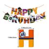 1 Set Anime Dragon Ball Son Goku Balloons Banner Party Decorations Suit Cartoon Birthday Party Supplies Gift