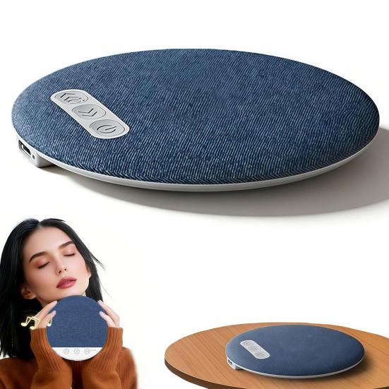 1/2Pcs Flat Under-Pillow Speaker with White Noise Sound Volume Control Auto-Off Timer Wireless Sleeping Bluetooth-compatible Pillow Speaker