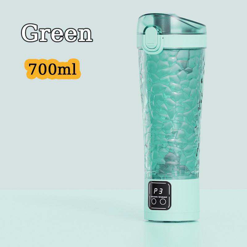 

Automatic Mixing Cup 3 Speed Power Electric Shaker Cup For Milkshake Coffee Protein Powder Fitness Shaker Cup Kitchen Outdoor 700ml зелёный
