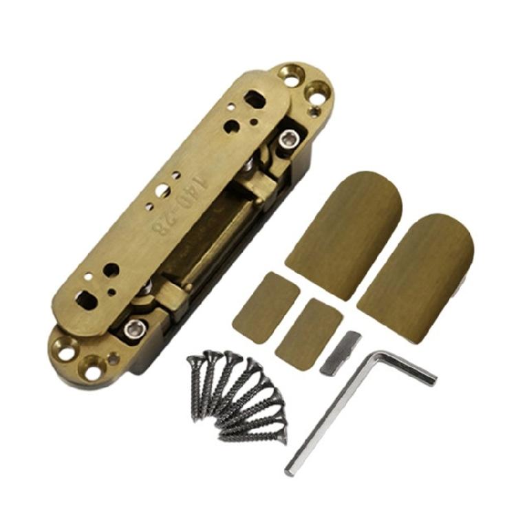 Aluminum Alloy Furniture Hinges Adjustable Butt Hinge 125 Degree Swing Concealed Hinge for Wood Door, Folding Door